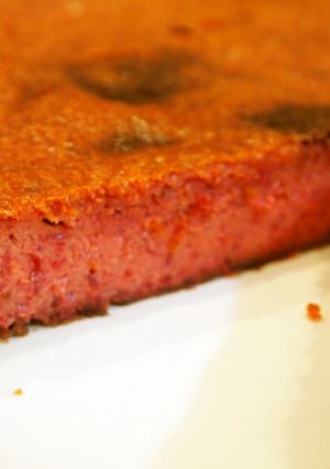 しっとり☆ビーツのクリームチーズケーキ-レシピのメイン写真