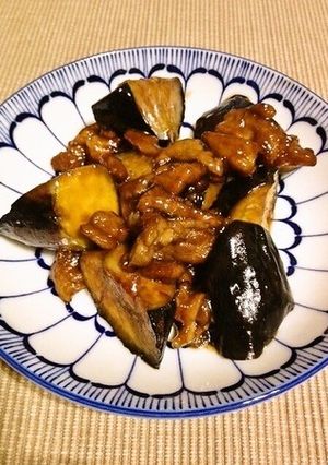 なすと大豆のお肉の旨炒め-レシピのメイン写真