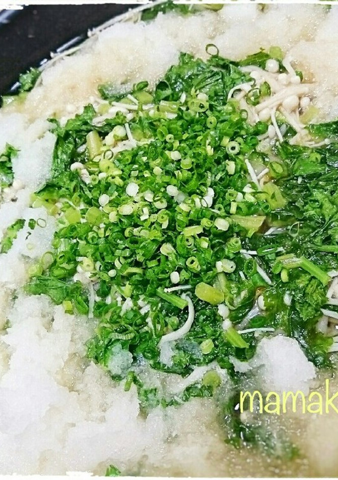 たっぷり野菜のみぞれ鍋☆-レシピのメイン写真