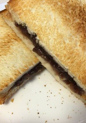 あんこのホットサンド-レシピのメイン写真