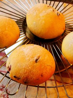 ふわふわクランベリー&クリームチーズパン-レシピのメイン写真