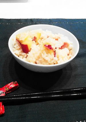 ✳さつまいもとベーコンの炊き込みご飯✳-レシピのメイン写真