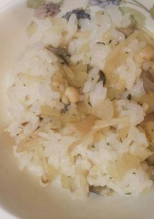 きのこ洋風混ぜご飯-レシピのメイン写真