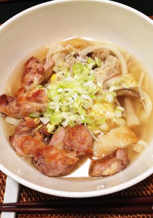 親子きのこ散らかりうどん-レシピのメイン写真