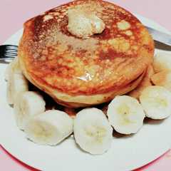 甘いの好きにはもってこいのホットケーキ-レシピのメイン写真