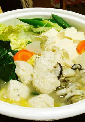 冬の定番牡蠣いりお鍋-レシピのメイン写真