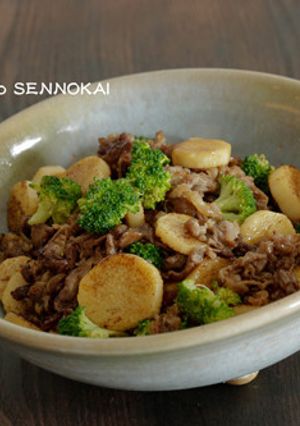 簡単おいしい☆長芋と牛肉のピリ辛め-レシピのメイン写真