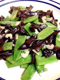 いんげんときくらげのガーリックソテー☆-レシピのメイン写真