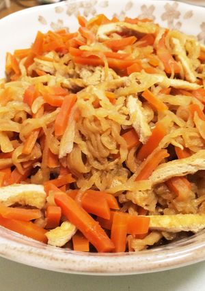 切干大根の煮物-レシピのメイン写真
