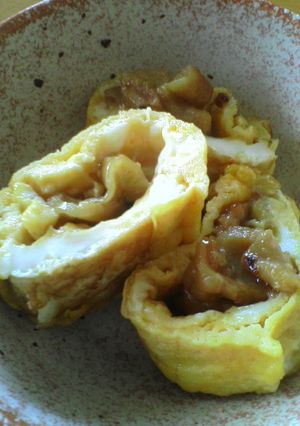 いつもの卵焼きに＋とりかわ-レシピのメイン写真