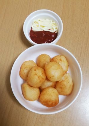 ♡もちもちじゃがチーボール♡-レシピのメイン写真