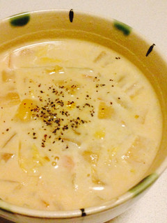 豆乳と味噌のスープ-レシピのメイン写真