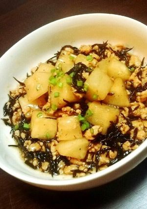 大根のひじきそぼろあん-レシピのメイン写真