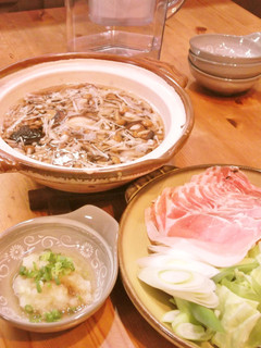 キノコのダシで!豚しゃぶ♪-レシピのメイン写真