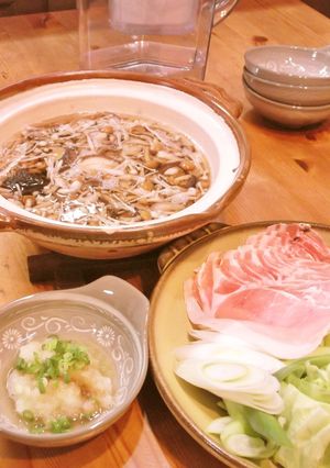 キノコのダシで！豚しゃぶ♪-レシピのメイン写真