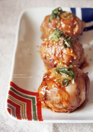 とろ～りチーズの肉巻きお握り-レシピのメイン写真