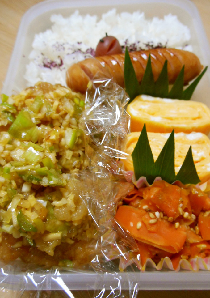 お弁当☆人参しりしり風炒め物-レシピのメイン写真