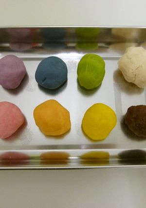 あわしま堂の練切あん-レシピのメイン写真