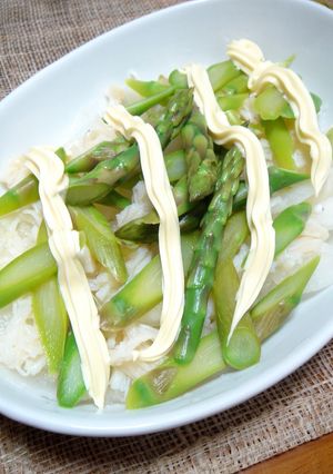 春♪アスパラと帆立の大根サラダ♪-レシピのメイン写真