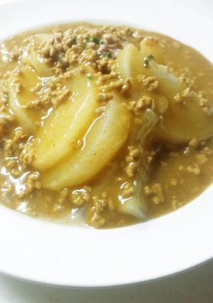 ふろふき大根　カレーがけ-レシピのメイン写真