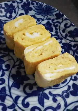 水の力☆卵１つでふわふわ卵焼き-レシピのメイン写真