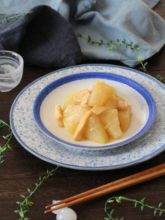 冬瓜と油揚げの白みそ煮-レシピのメイン写真