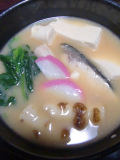 味噌仕立てのブリ雑煮☺-レシピのメイン写真