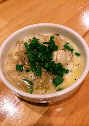 簡単なめたけとホタテのバター風味-レシピのメイン写真