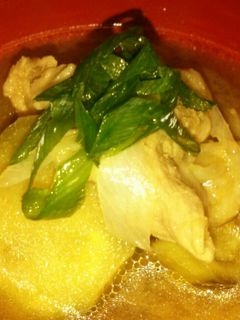 ★豚肉と茄子のお味噌汁★-レシピのメイン写真