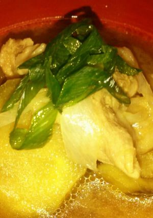 ★豚肉と茄子のお味噌汁★-レシピのメイン写真