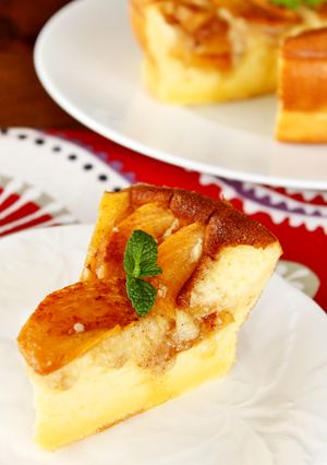 簡単！柿のシンプルヨーグルトケーキ-レシピのメイン写真