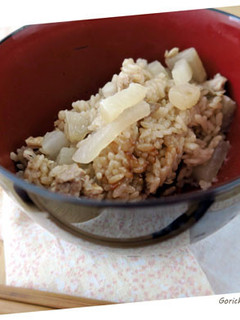 お大根と豚肉の炊き込みご飯-レシピのメイン写真