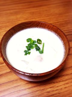 カブと肉団子の豆乳スープ-レシピのメイン写真