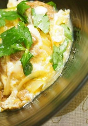 ♡パッと出来る！大豆のお肉で親子丼風♡-レシピのメイン写真