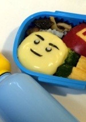 キャラ弁 レゴブロック おにぎり-レシピのメイン写真