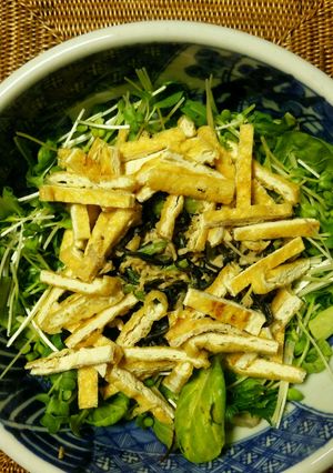 お揚げさんの野菜バンバンジー-レシピのメイン写真