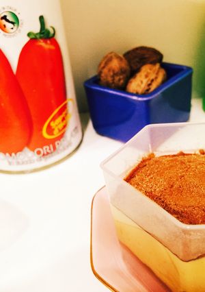 材料2つの酒かすクリーム　酒粕あえの素-レシピのメイン写真
