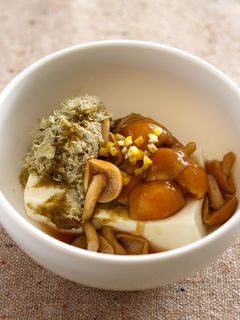 豆腐の昆布蒸し、なめこあんかけ-レシピのメイン写真