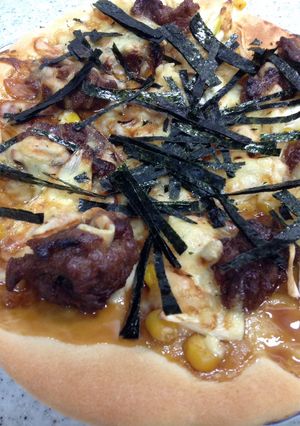 照り焼きチキン風ピザ-レシピのメイン写真