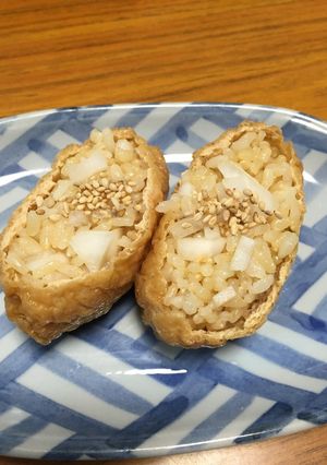 甘酢ヤーコンの発芽米いなり☆-レシピのメイン写真