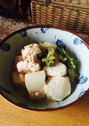 豆腐つくね 白菜 豆腐の煮物-レシピのメイン写真