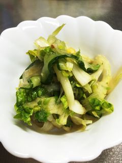 セロリときゅうりのごまポン酢和え-レシピのメイン写真