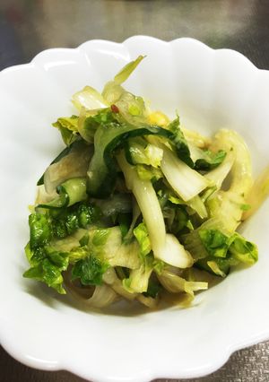 セロリときゅうりのごまポン酢和え-レシピのメイン写真