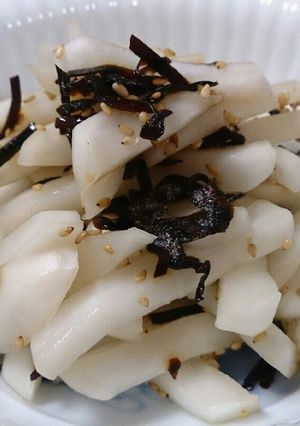 居酒屋気分♪かぶの塩昆布和え-レシピのメイン写真