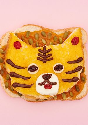 HBでとらのパンプキンバターサンドイッチ-レシピのメイン写真