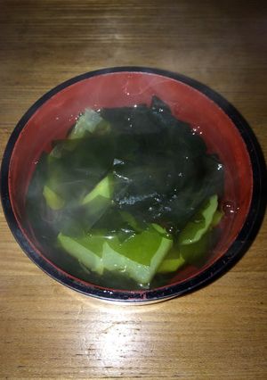 わかめと、はやとうりのお吸い物-レシピのメイン写真