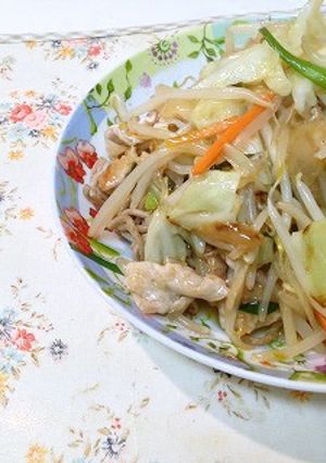 調味料１つで旨みあんかけ蕎麦-レシピのメイン写真