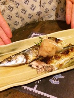 秋さんまをおろし梅酢しょうゆでさっぱりと-レシピのメイン写真
