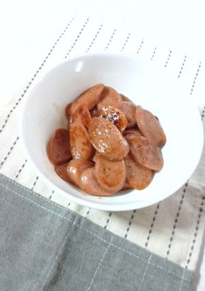 魚肉さんの甘辛炒め♪-レシピのメイン写真