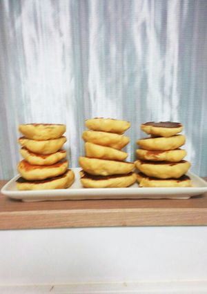木綿豆腐とHM でほわほわぁホットケーキ-レシピのメイン写真